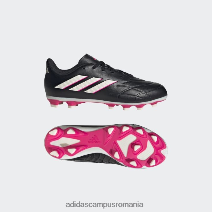 adidas campus romania copa pure.4 crape de fotbal pentru teren flexibil negru adidas copii negru/zero metalic/roz J266N224864