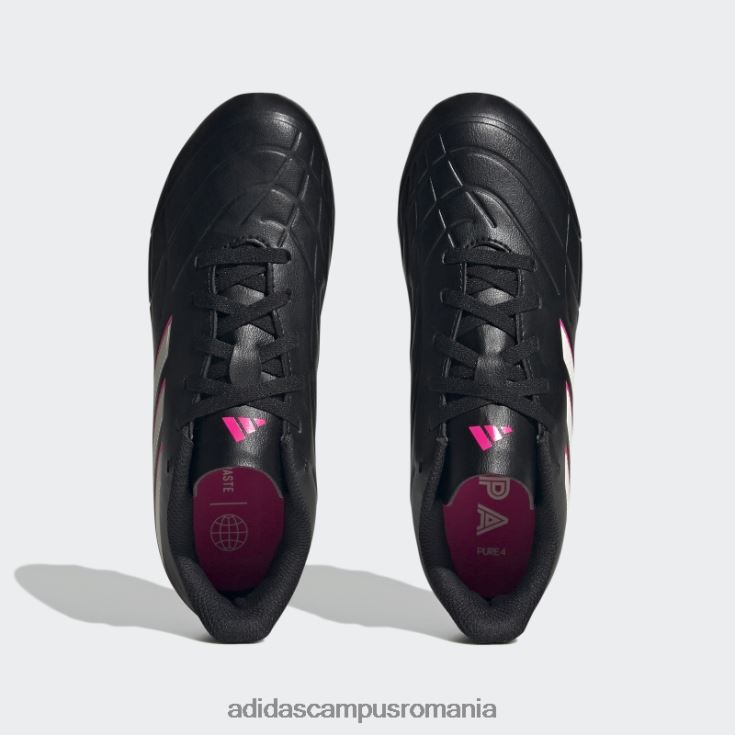 adidas campus romania copa pure.4 crape de fotbal pentru teren flexibil negru adidas copii negru/zero metalic/roz J266N224864