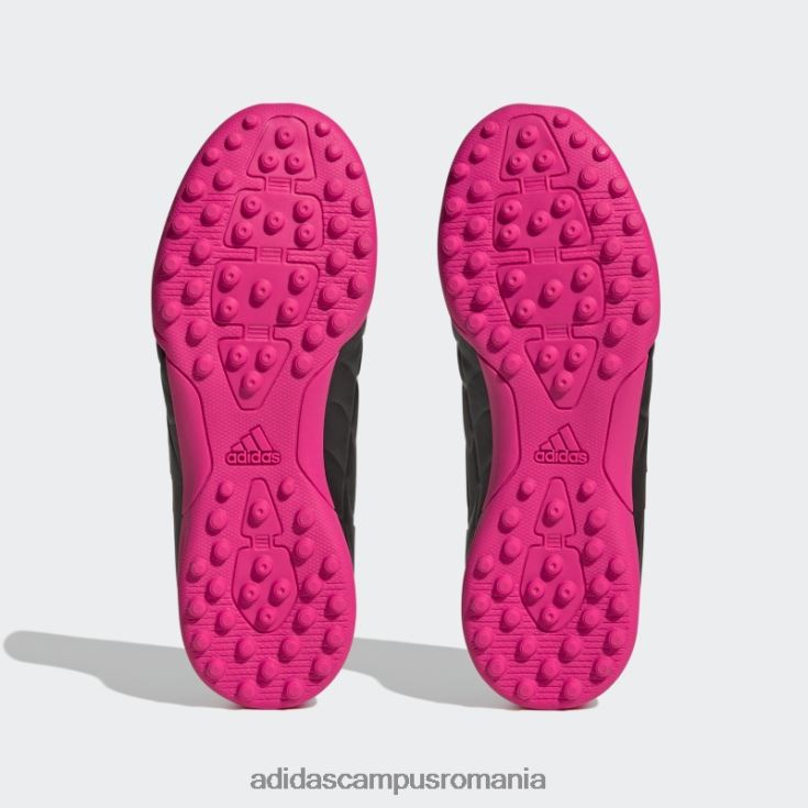 adidas campus romania copa roz pur.3 pantofi gazon copii negru/zero metalic/roz J266N211356