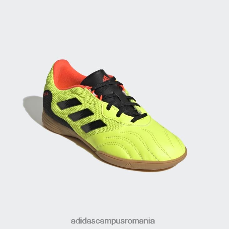 adidas campus romania copa sense.3 indoor sala pantofi galbeni copii galben/negru/rosu J266N211539