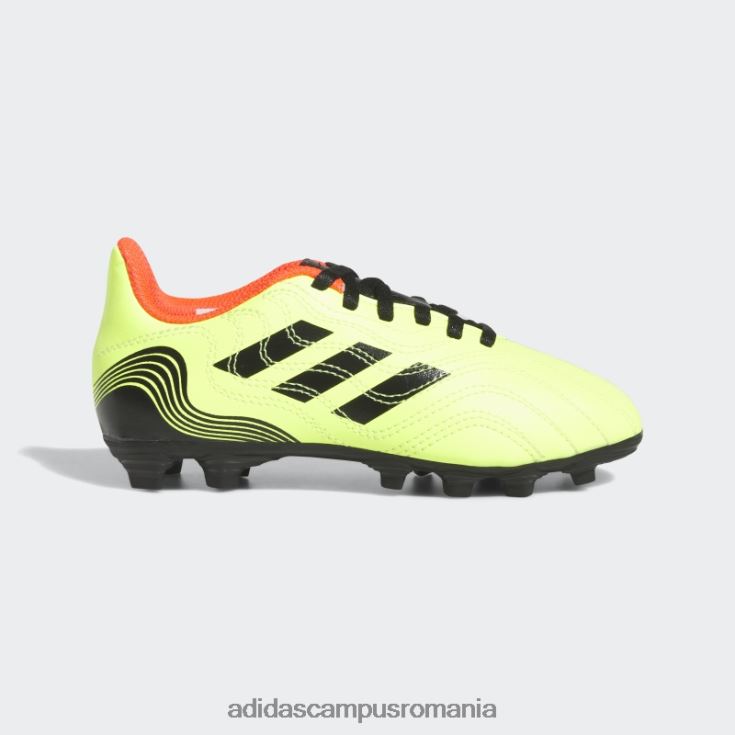 adidas campus romania copa sense.4 tachete flexibile de sol galbene copii galben/negru/rosu J266N211551