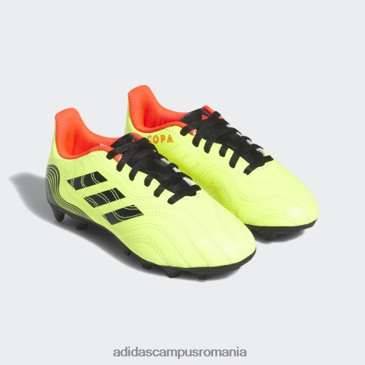 adidas campus romania copa sense.4 tachete flexibile de sol galbene copii galben/negru/rosu J266N211551