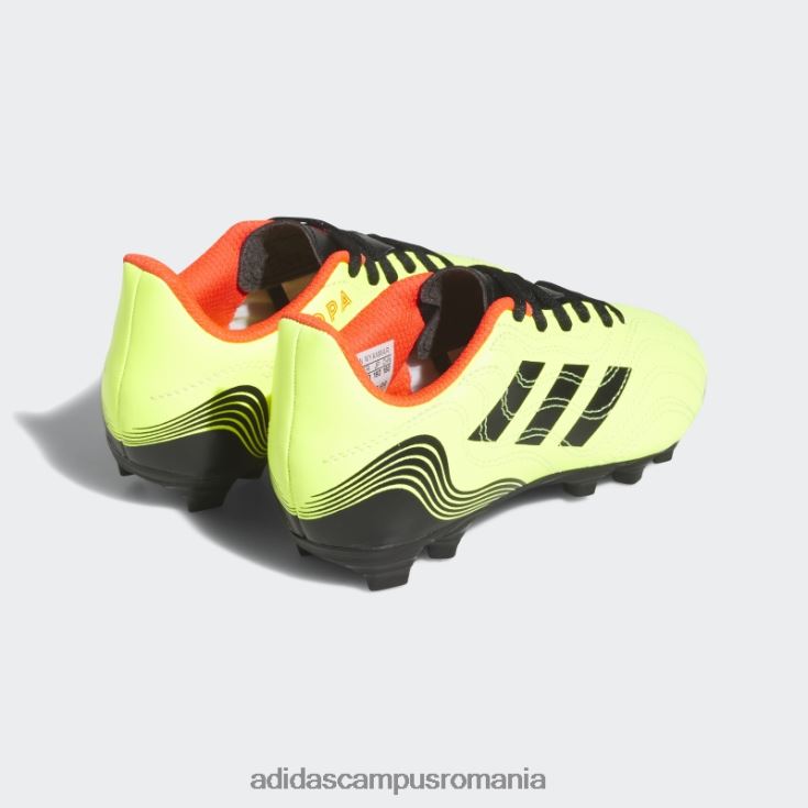 adidas campus romania copa sense.4 tachete flexibile de sol galbene copii galben/negru/rosu J266N211551