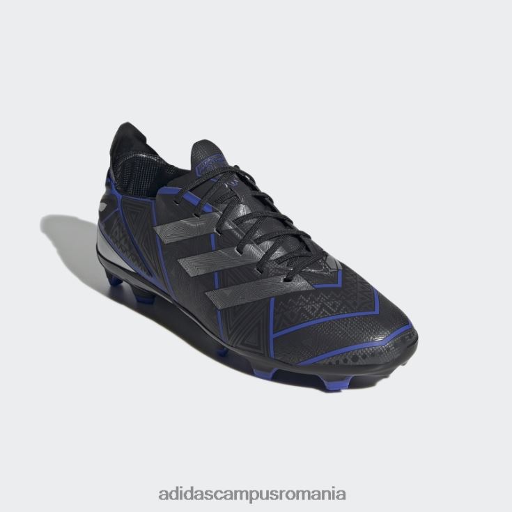 adidas campus romania crampoane de fotbal negru pentru teren ferm copii negru/argintiu/cerneală J266N224869
