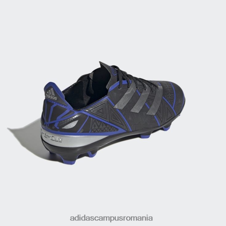 adidas campus romania crampoane de fotbal negru pentru teren ferm copii negru/argintiu/cerneală J266N224869