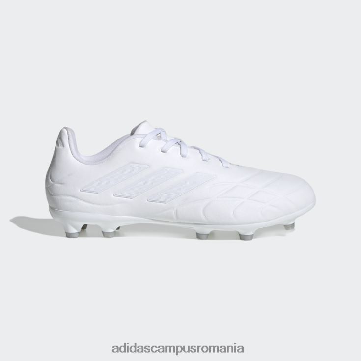 adidas campus romania fashion copa pure.3 crampoane de fotbal teren ferm zero metalic copii alb/zero metalic J266N224865