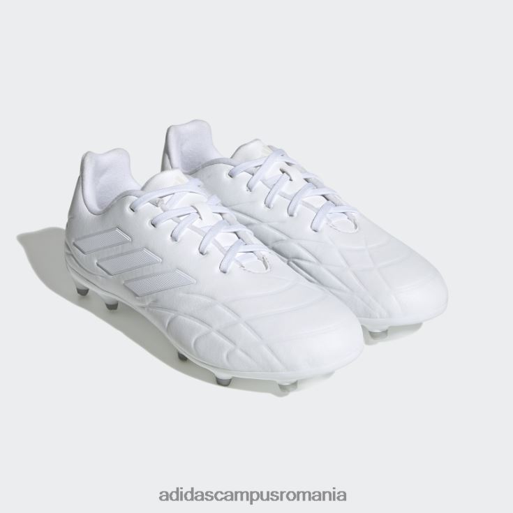 adidas campus romania fashion copa pure.3 crampoane de fotbal teren ferm zero metalic copii alb/zero metalic J266N224865