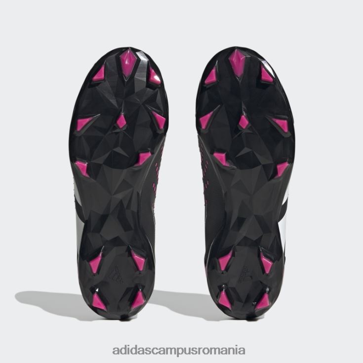 adidas campus romania fashion pink predator precizie.3 cizme fără șireturi pentru teren ferm copii negru/alb/roz J266N217605