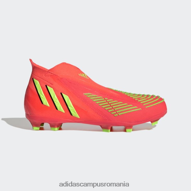 adidas campus romania margine roșie de prădător+ crampoane de pământ ferm copii roșu/verde/negru J266N211531