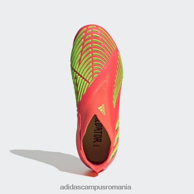 adidas campus romania margine roșie de prădător+ crampoane de pământ ferm copii roșu/verde/negru J266N211531