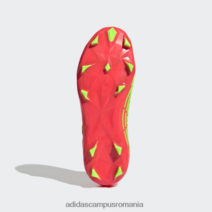 adidas campus romania margine roșie de prădător+ crampoane de pământ ferm copii roșu/verde/negru J266N211531
