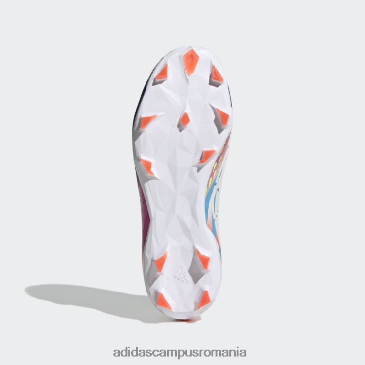adidas campus romania marginea de pradator alb.1 cizme de teren ferm copii alb/galben/albastru J266N23611