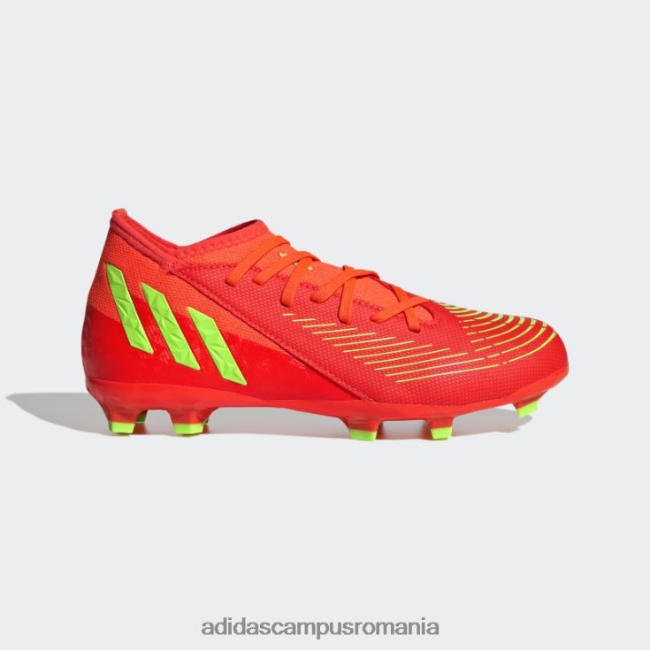 adidas campus romania marginea de pradator rosie.3 tachete de teren ferm copii roșu/verde/negru J266N211518