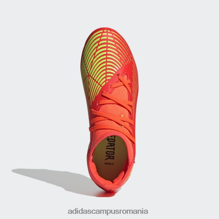 adidas campus romania marginea de pradator rosie.3 tachete de teren ferm copii roșu/verde/negru J266N211518