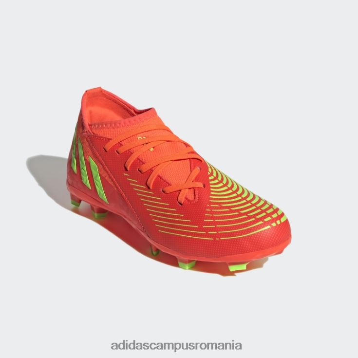 adidas campus romania marginea de pradator rosie.3 tachete de teren ferm copii roșu/verde/negru J266N211518