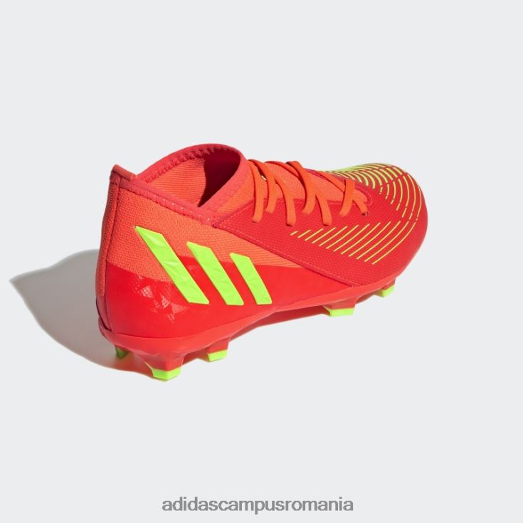 adidas campus romania marginea de pradator rosie.3 tachete de teren ferm copii roșu/verde/negru J266N211518