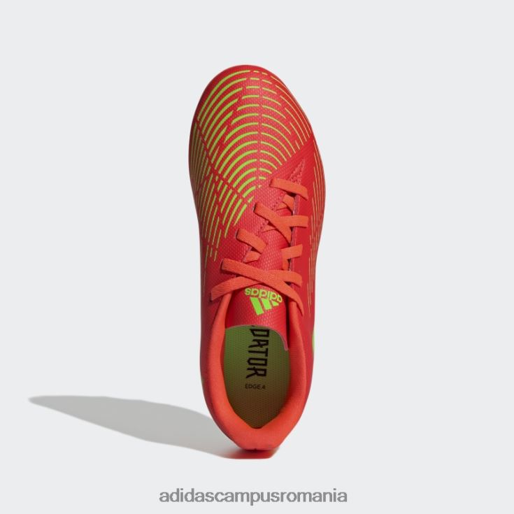 adidas campus romania marginea de pradator rosie.4 tachete flexibile de sol copii roșu/verde/negru J266N211525