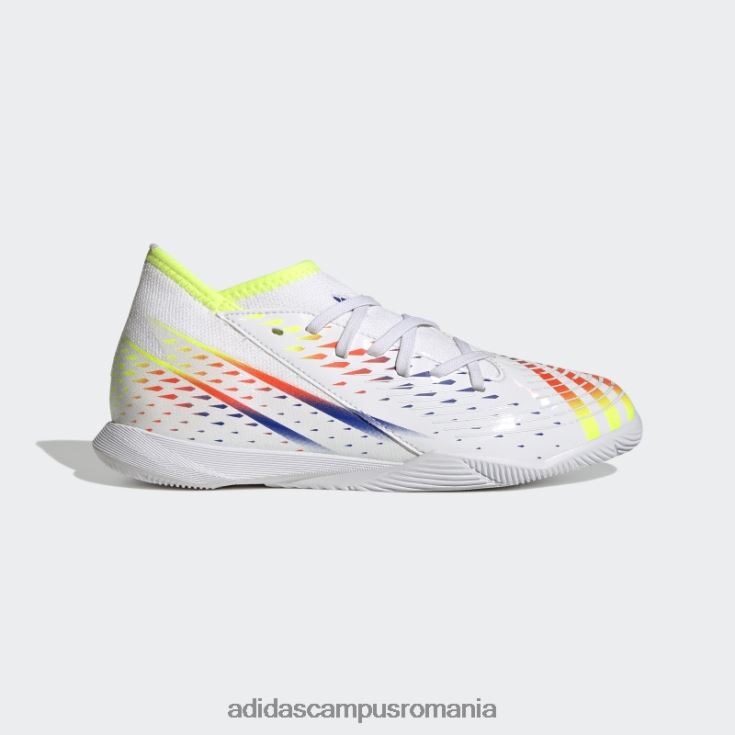 adidas campus romania marginea pradator albastru.3 pantofi de interior copii alb/galben/albastru J266N211447