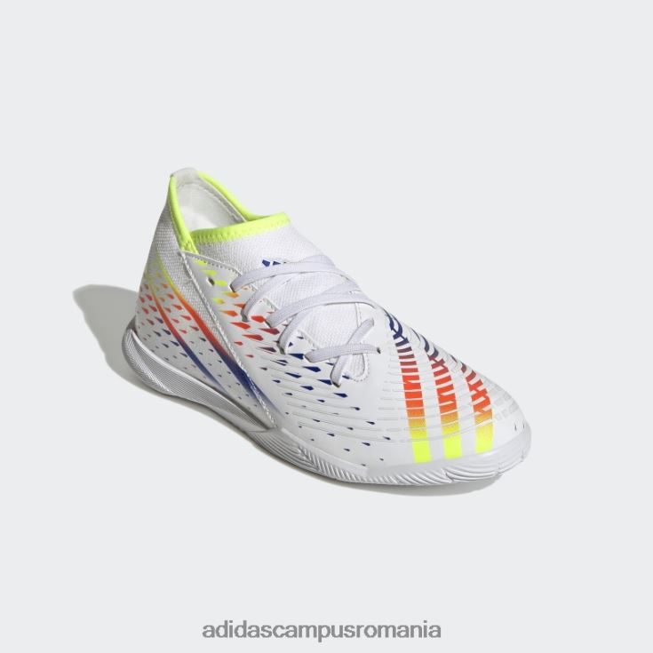 adidas campus romania marginea pradator albastru.3 pantofi de interior copii alb/galben/albastru J266N211447