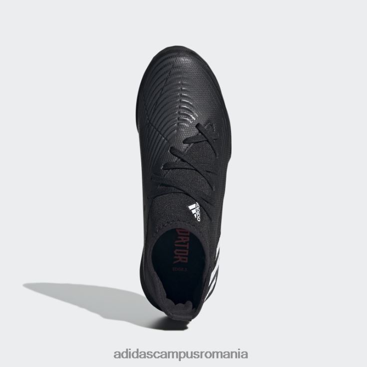 adidas campus romania marginea pradator rosie.3 pantofi de gazon copii negru/alb/rosu J266N211168