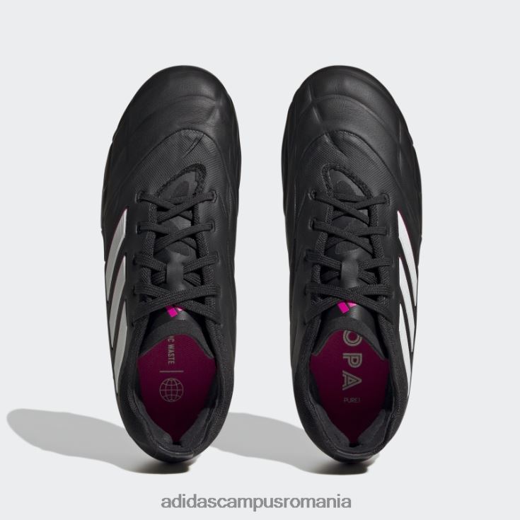 adidas campus romania negru copa pure.1 cizme teren ferm adidas copii negru/zero metalic/roz J266N217781
