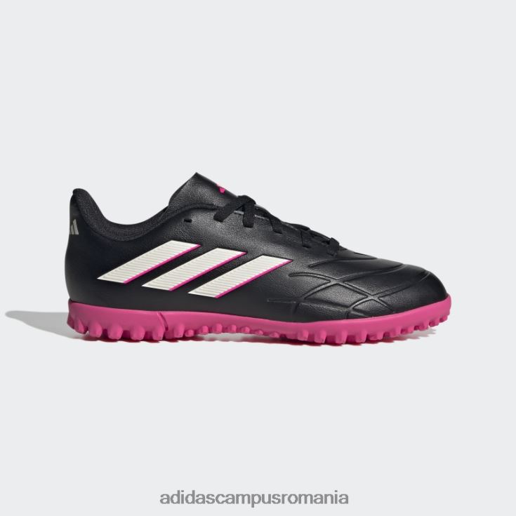 adidas campus romania negru copa pure.4 cizme gazon copii negru/zero metalic/roz J266N23820