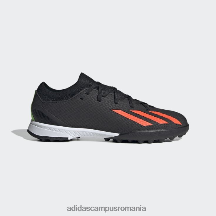 adidas campus romania negru x speedportal.3 pantofi pentru gazon copii negru/rosu/verde J266N211489