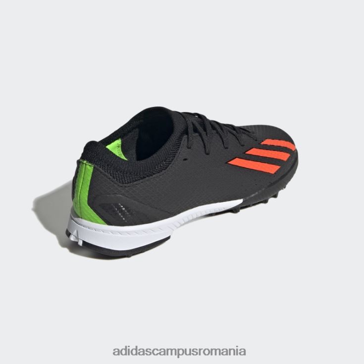 adidas campus romania negru x speedportal.3 pantofi pentru gazon copii negru/rosu/verde J266N211489