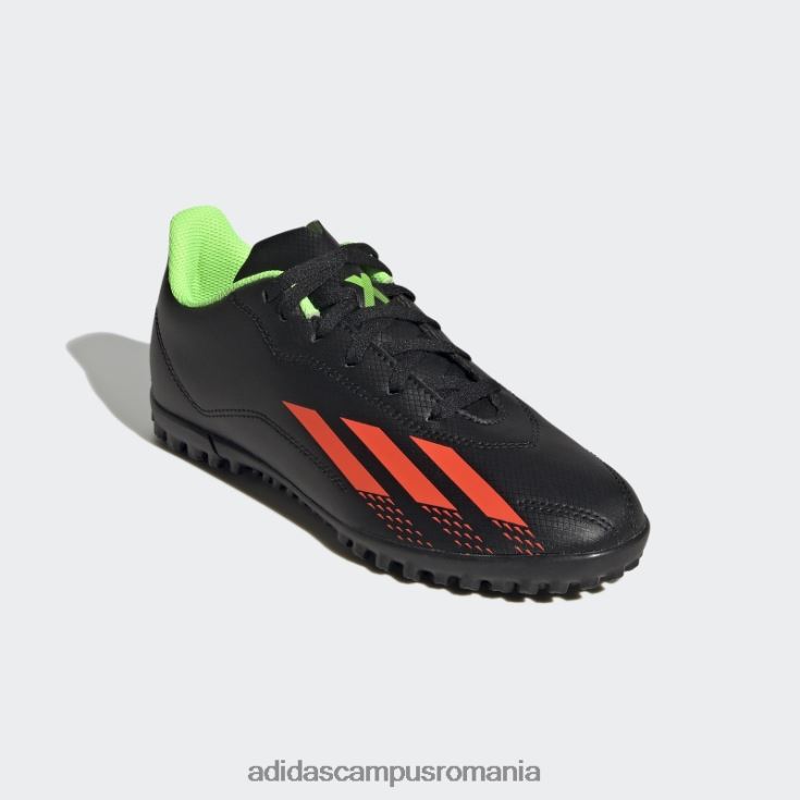 adidas campus romania negru x speedportal.4 pantofi pentru gazon copii negru/rosu/verde J266N211273