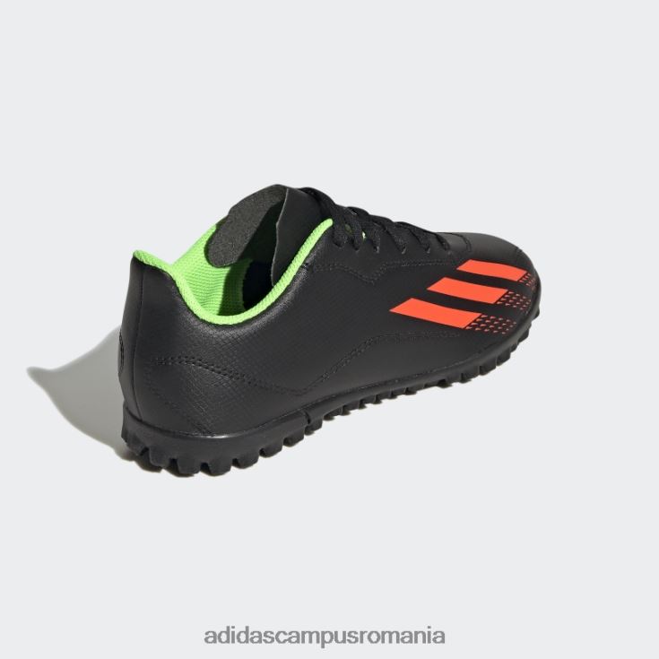 adidas campus romania negru x speedportal.4 pantofi pentru gazon copii negru/rosu/verde J266N211273