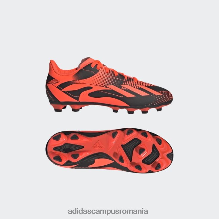 adidas campus romania orange x speedportal messi.4 crampoane flexibile de sol copii portocaliu/negru J266N211351