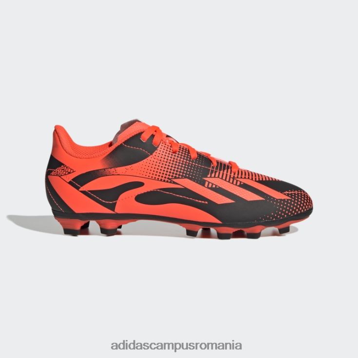 adidas campus romania orange x speedportal messi.4 crampoane flexibile de sol copii portocaliu/negru J266N211351