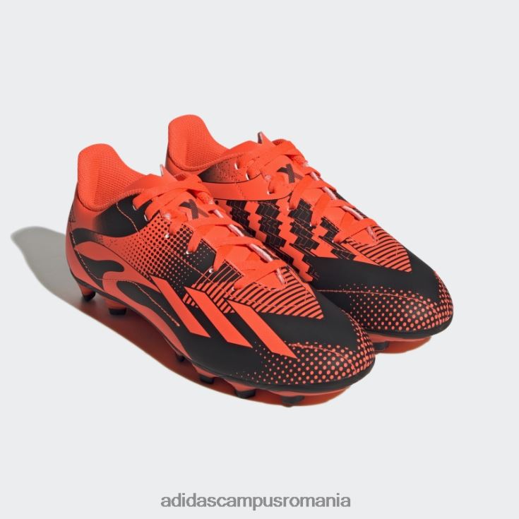 adidas campus romania orange x speedportal messi.4 crampoane flexibile de sol copii portocaliu/negru J266N211351