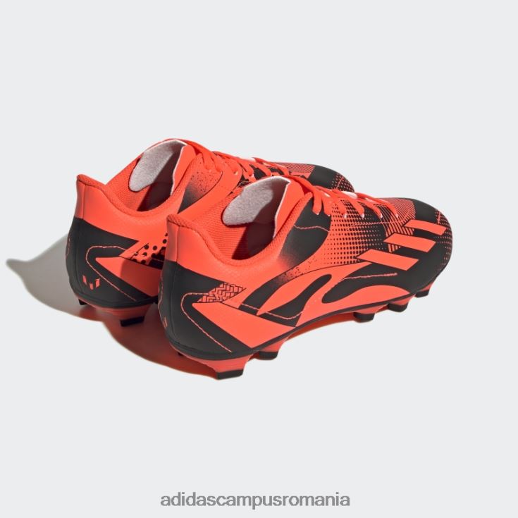 adidas campus romania orange x speedportal messi.4 crampoane flexibile de sol copii portocaliu/negru J266N211351