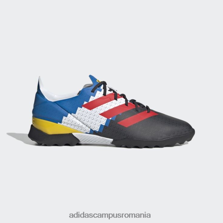 adidas campus romania pantofi de fotbal pentru gazon din carbon gamemode copii carbon/rosu/albastru J266N224875