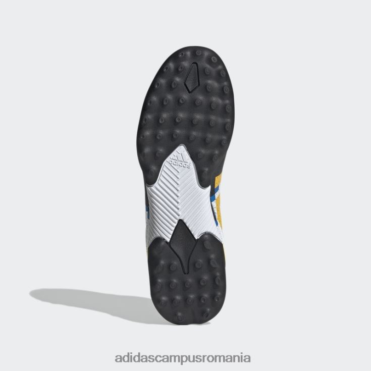 adidas campus romania pantofi de fotbal pentru gazon din carbon gamemode copii carbon/rosu/albastru J266N224875