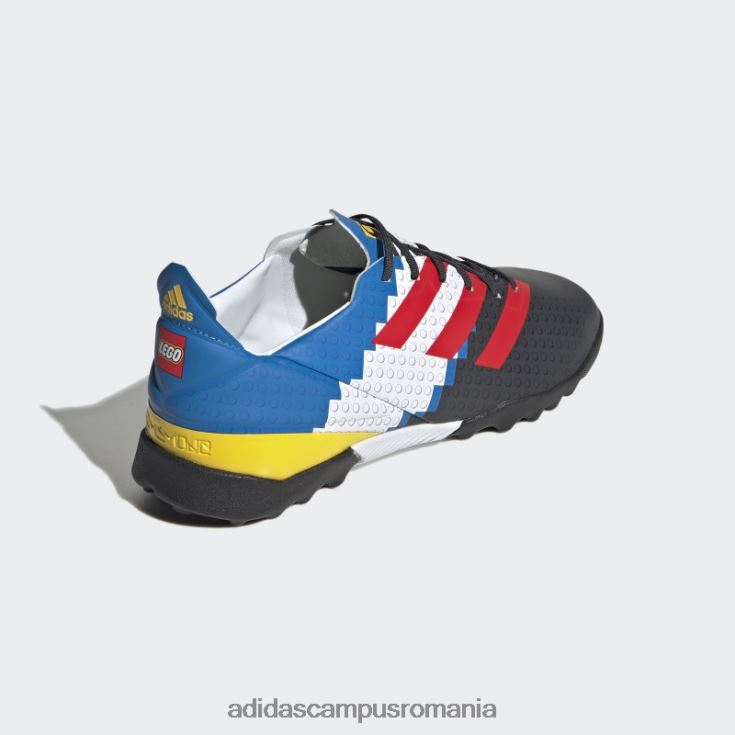 adidas campus romania pantofi de fotbal pentru gazon din carbon gamemode copii carbon/rosu/albastru J266N224875