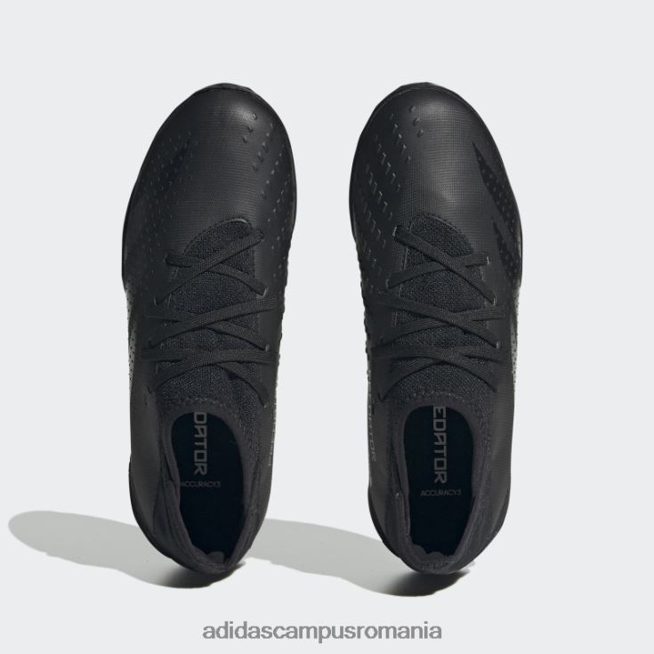 adidas campus romania precizie prădător.3 cizme de gazon albe copii alb negru J266N217622