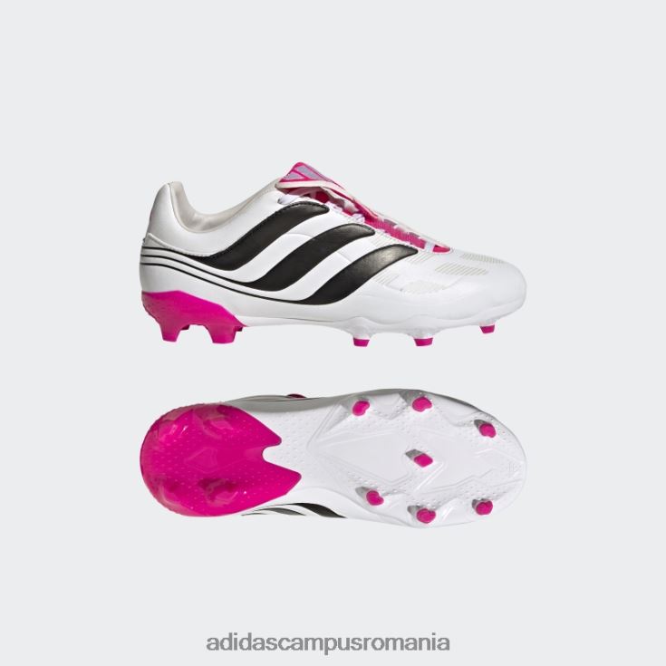 adidas campus romania precizie prădător.3 fg j alb copii alb/negru/roz J266N224872