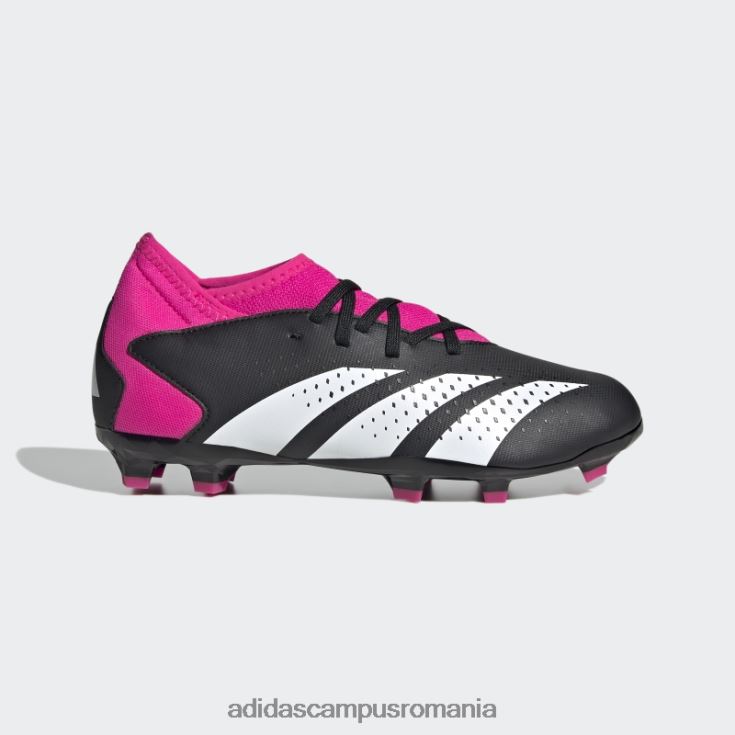 adidas campus romania precizie roz pradator.3 crampoane de teren ferm copii negru/alb/roz J266N211099