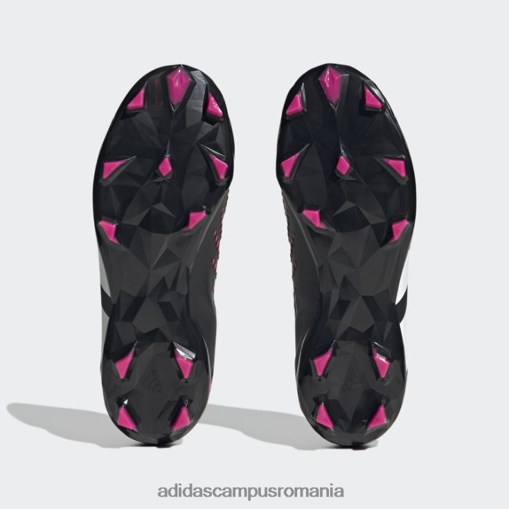 adidas campus romania precizie roz pradator.3 crampoane de teren ferm copii negru/alb/roz J266N211099