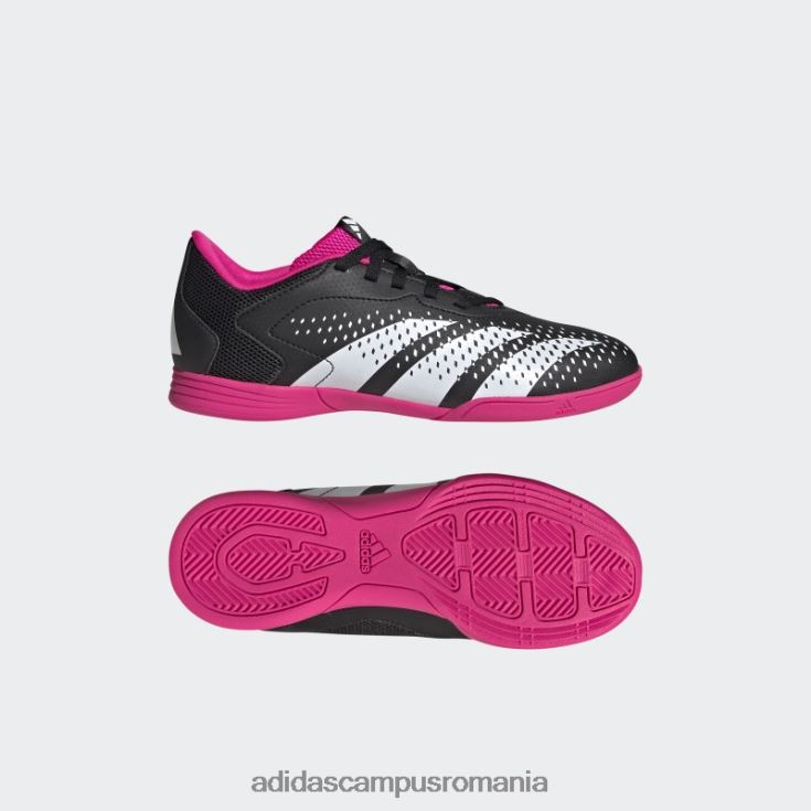 adidas campus romania predator accuracy.4 indoor sala pantofi negru adidas copii negru/alb/roz J266N211370