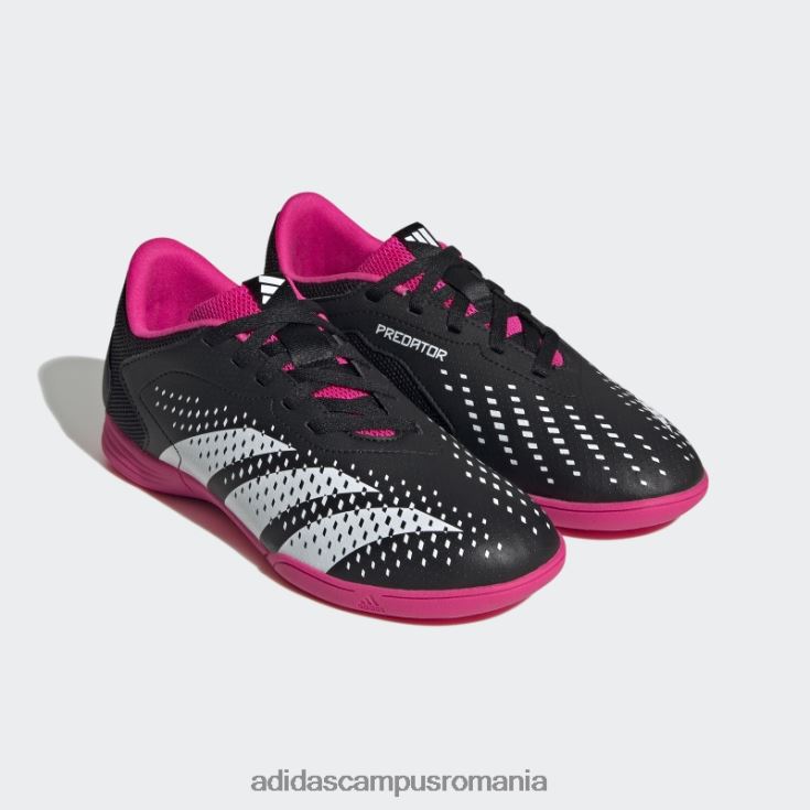 adidas campus romania predator accuracy.4 indoor sala pantofi negru adidas copii negru/alb/roz J266N211370