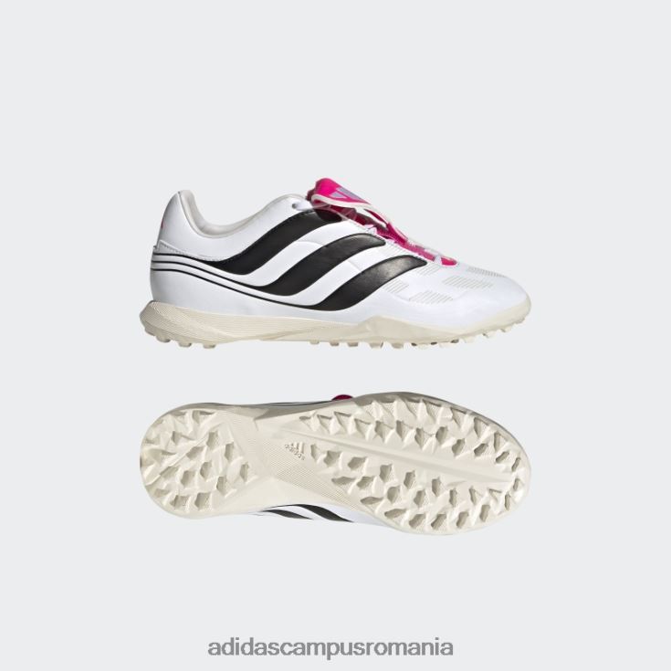 adidas campus romania predator precision.3 pantofi de fotbal turf alb copii alb/negru/roz J266N224877