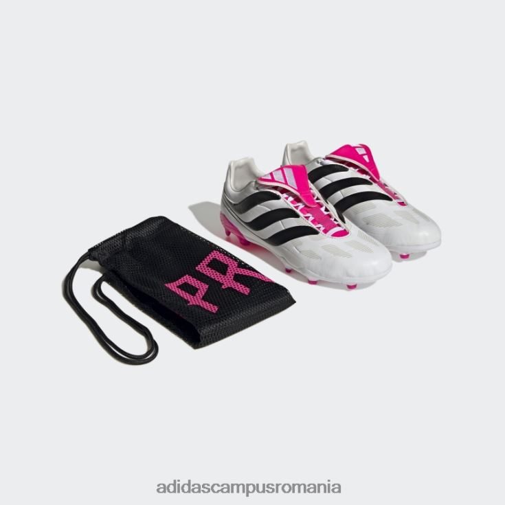 adidas campus romania predator precizie.3 crape de teren ferm alb copii alb/negru/roz J266N211354