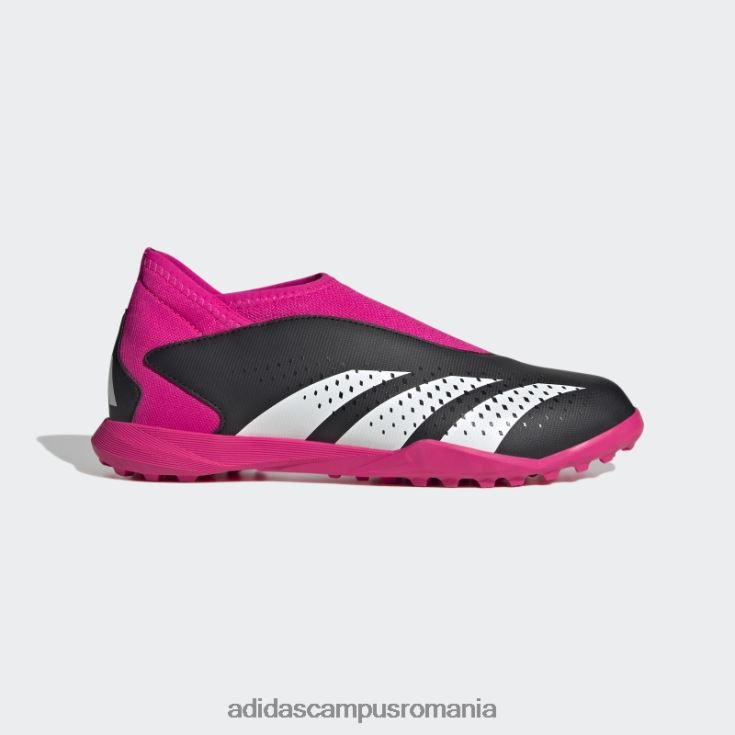 adidas campus romania predator roz precizie.3 cizme gazon fara siret copii negru/alb/roz J266N217723