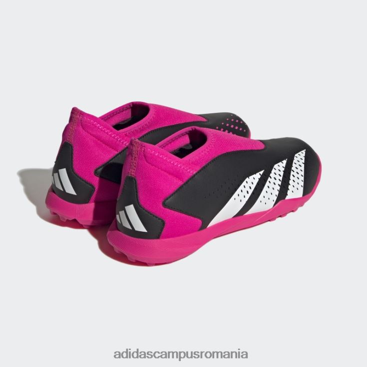 adidas campus romania predator roz precizie.3 cizme gazon fara siret copii negru/alb/roz J266N217723