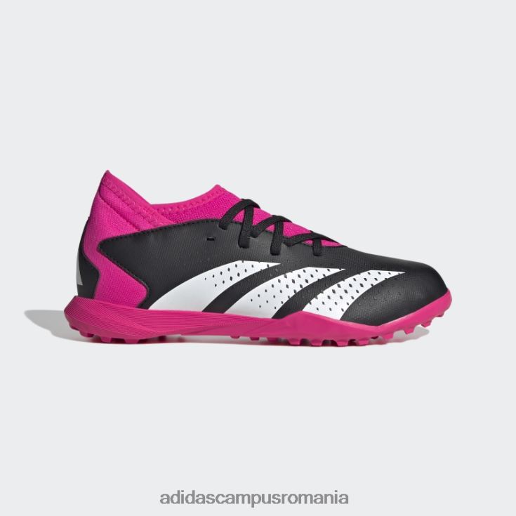 adidas campus romania predator roz precizie.3 pantofi de fotbal gazon copii negru/alb/roz J266N224843
