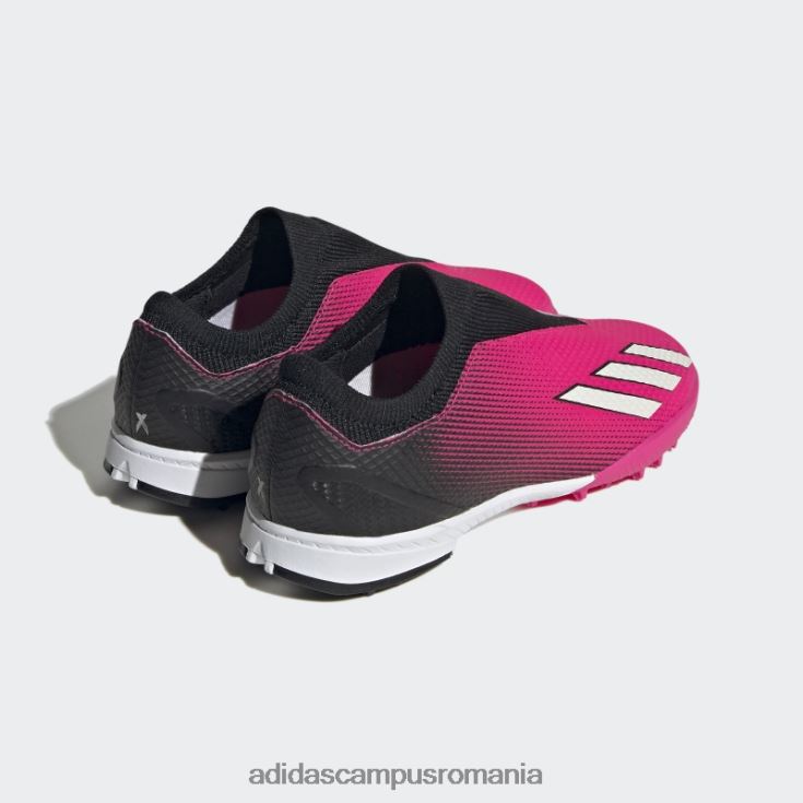 adidas campus romania roz x speedportal.3 cizme gazon fara siret copii roz/zero metalic/negru J266N217638