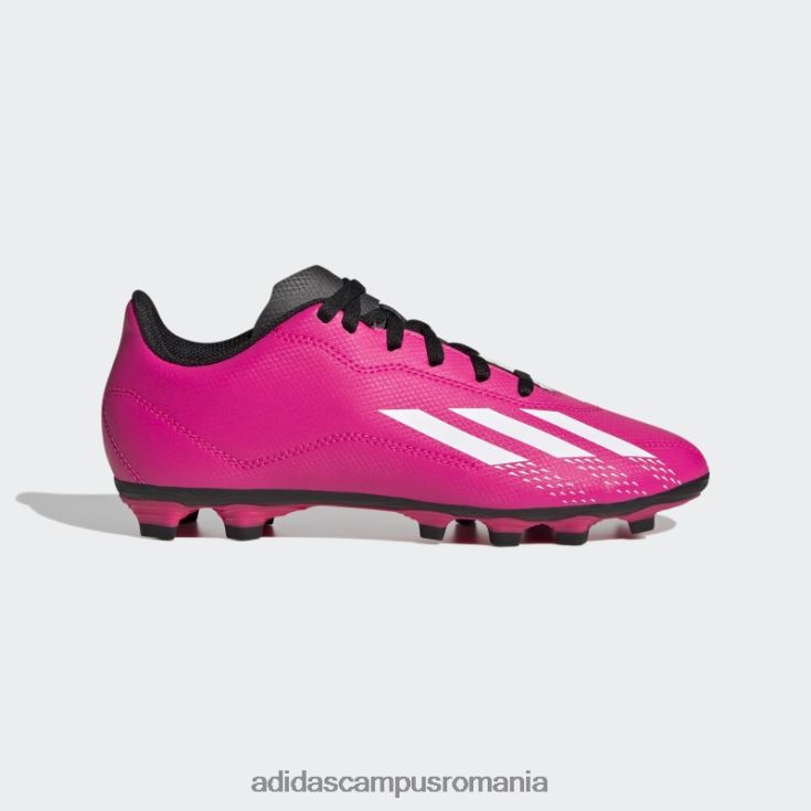 adidas campus romania roz x speedportal.4 crampoane flexibile de fotbal la sol copii roz/alb/negru J266N224862
